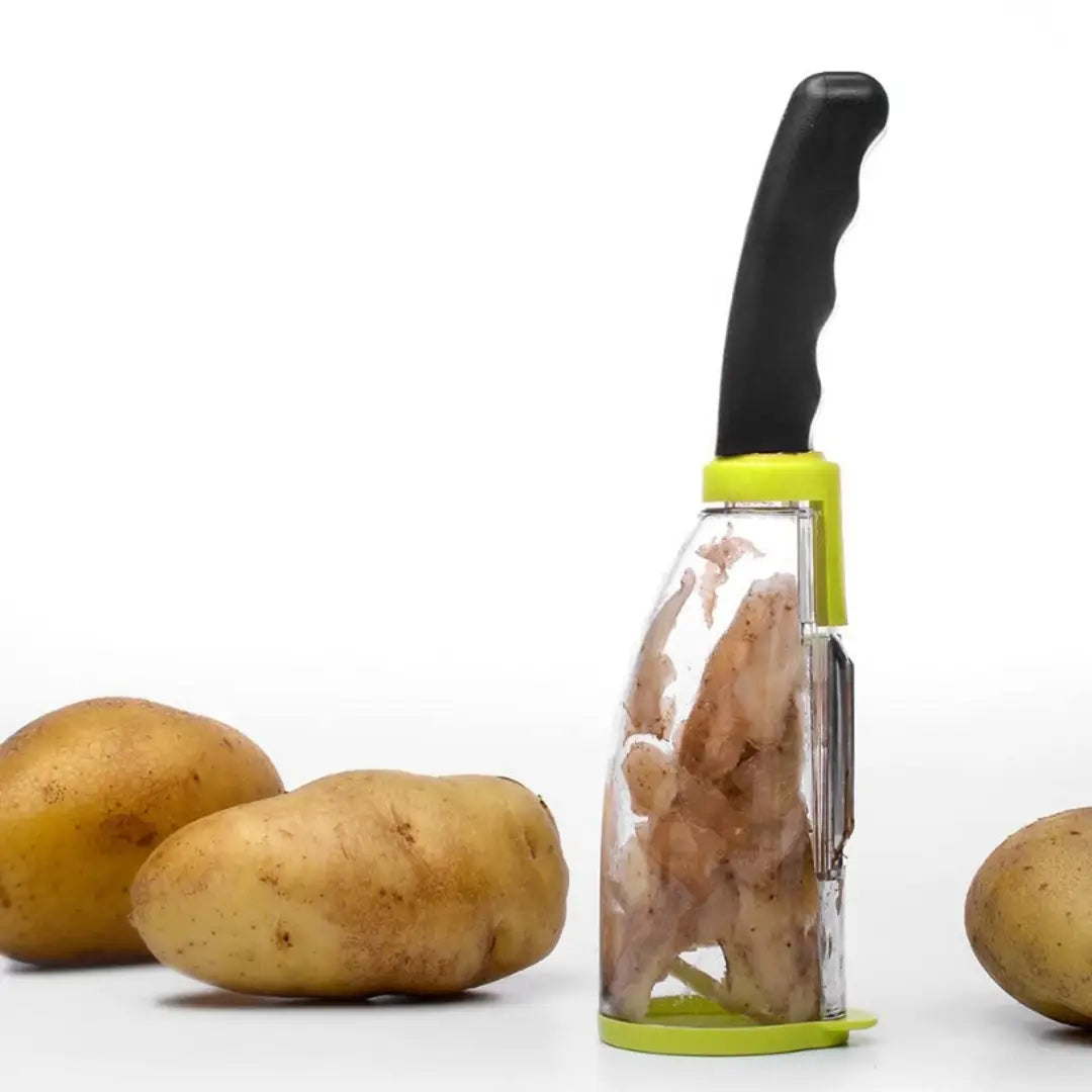 Smart Peeler for Vegetables, Plastic Fruit Peeler with Blade(Smart Peeler)