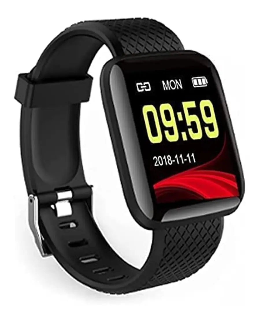 Id-116 Bluetooth Smartwatch Wireless Fitness Band for Boys, Girls, Men, Women  Kids | Sports Gym Watch for All Smart Phones I Heart Rate and spo2 Monitor