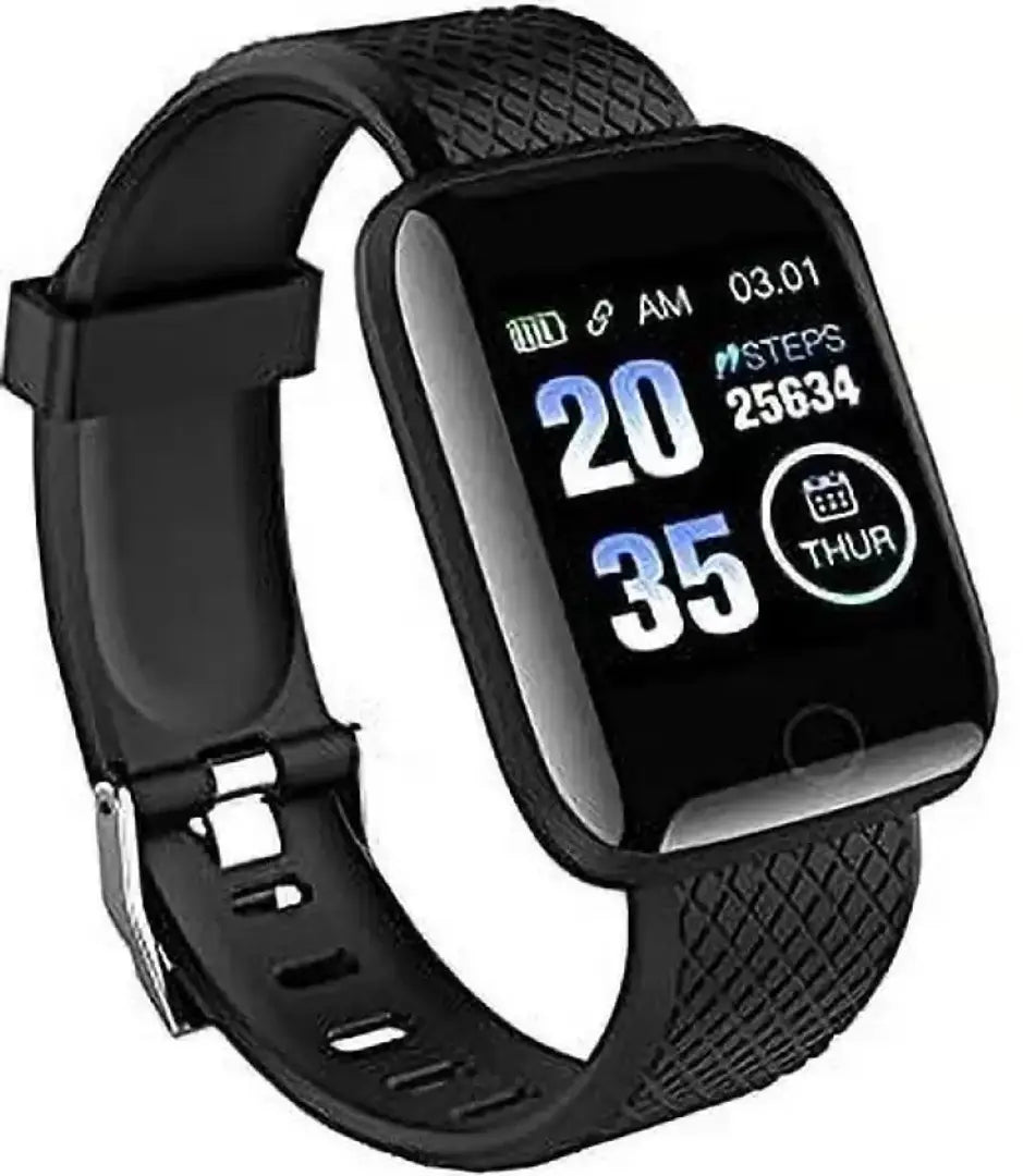 Smart Watch ID116 /T500 /I7 PROMAX /I8 PROMAX/T55 Plus Touchscreen Smart Watch, Screen, Pedometer, Sedentary Reminder, Sleep Monitor, Instant Notification, Anti-lost, for Android  iOS - Black