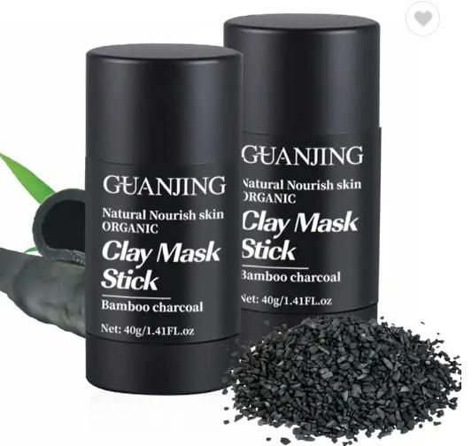 Organic Clay Mask Stick of Bamboo Charcoal