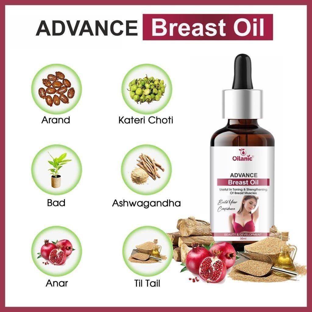 ADVANCE BREAST OIL(Pack of 2)